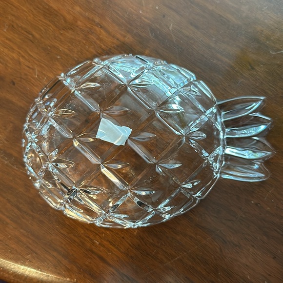 Studio Nova by Mikasa Japan Cut Lead Crystal Pineapple Trinket Dish - Picture 7 of 7